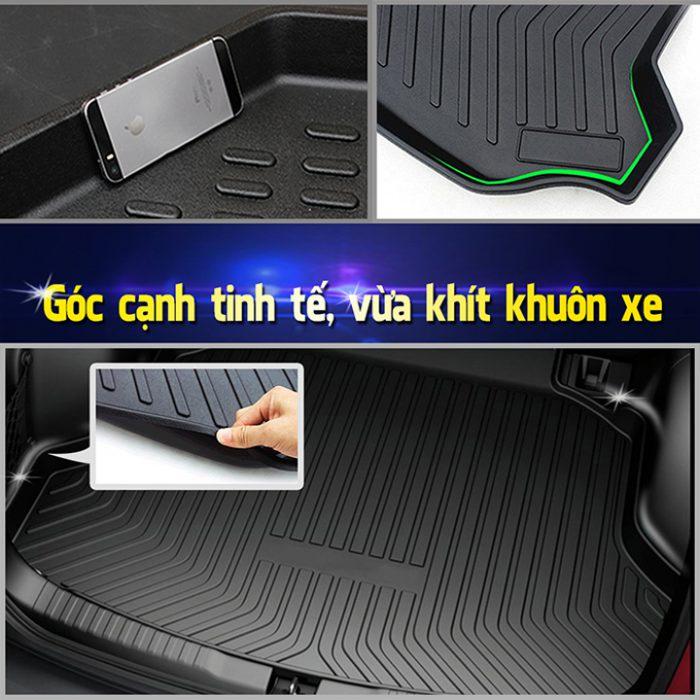 Lót cốp Hyundai Santafe 2021 chất liệu TPO cao cấp