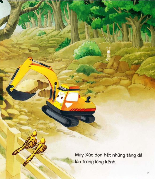 Thế Giới Xe Công Trình - Xe Xúc Siêu Phàm