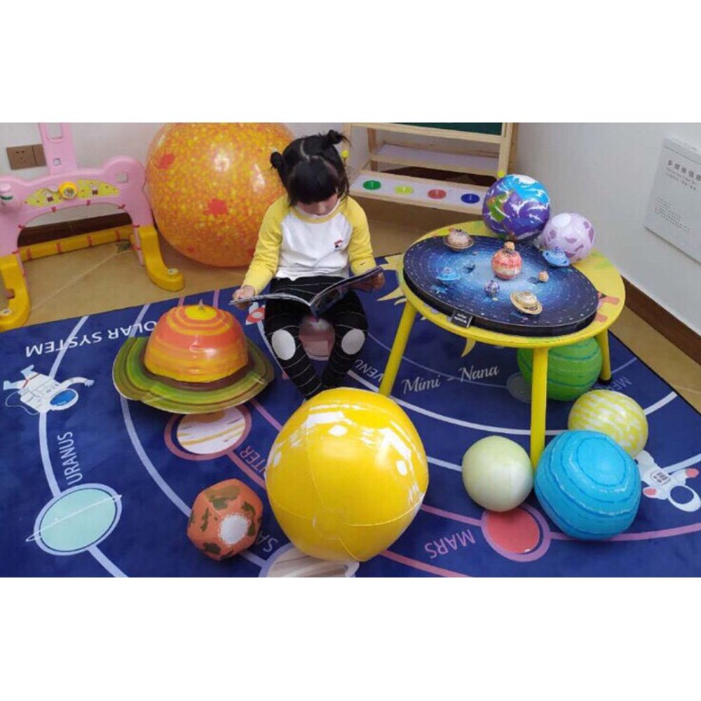 Hệ Mặt Trời - Mô Hình Động, Bé Ghép Mô Hình 3D