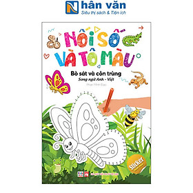 Nối Số Và Tô Màu - Song Ngữ Anh-Việt - Nhiều Chủ Đề