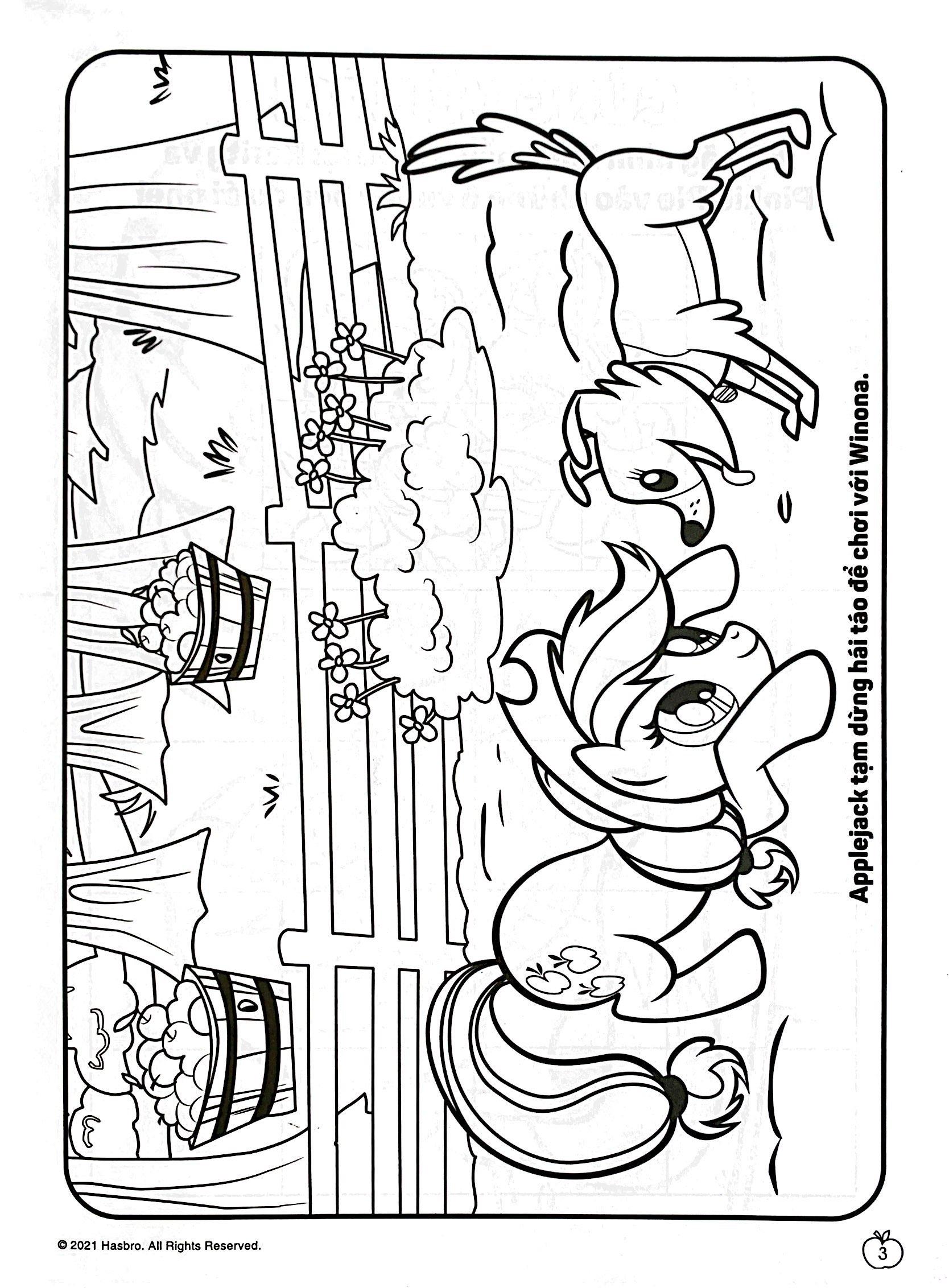 My Little Pony - Jumbo Tô Màu Và Các Trò Chơi 6