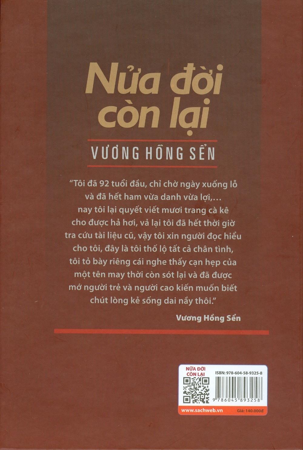Nửa Đời Còn Lại - Bìa Cứng (Tái Bản 2020)