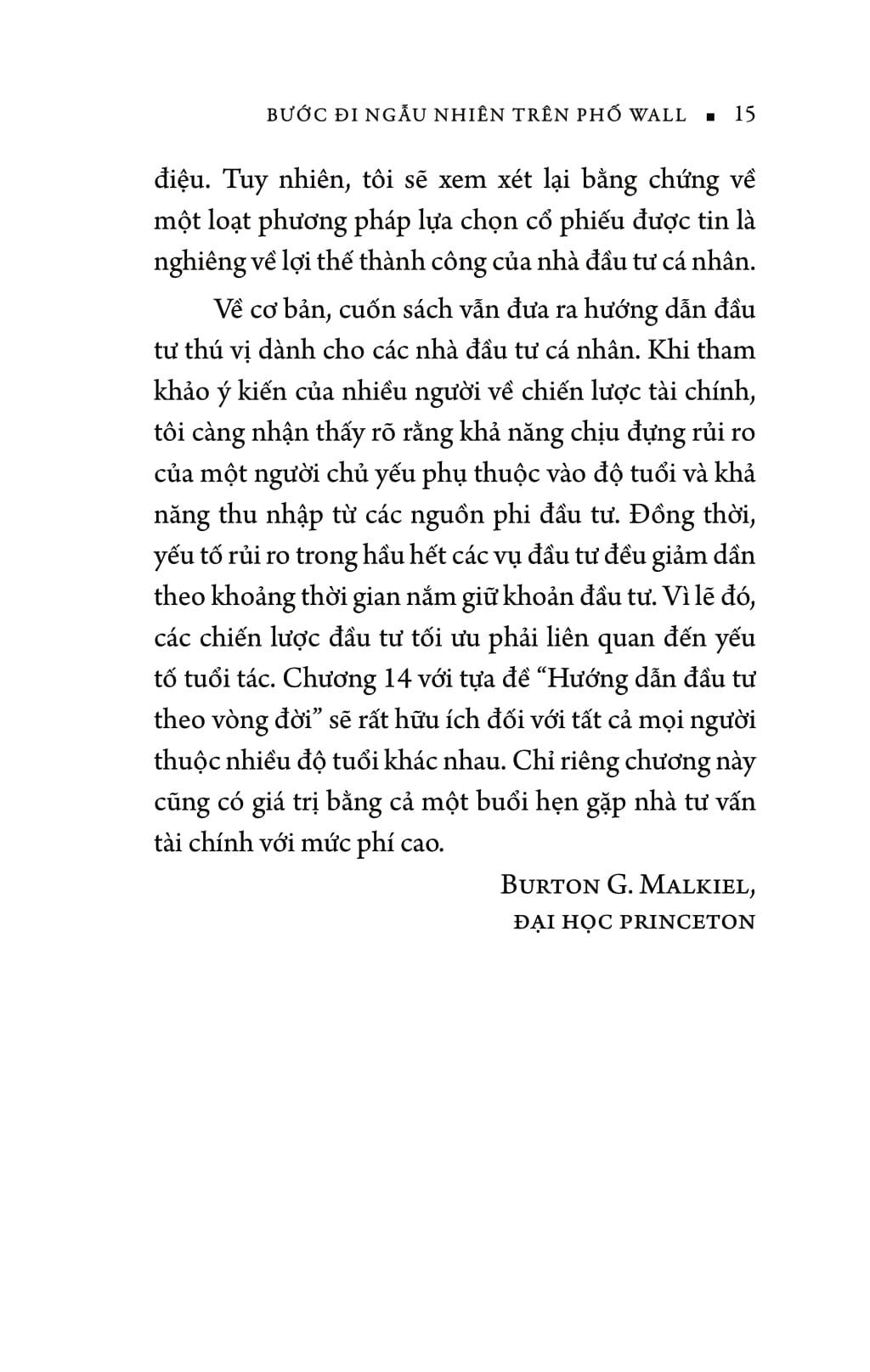 Bước Đi Ngẫu Nhiên Trên Phố Wall (Tái Bản)