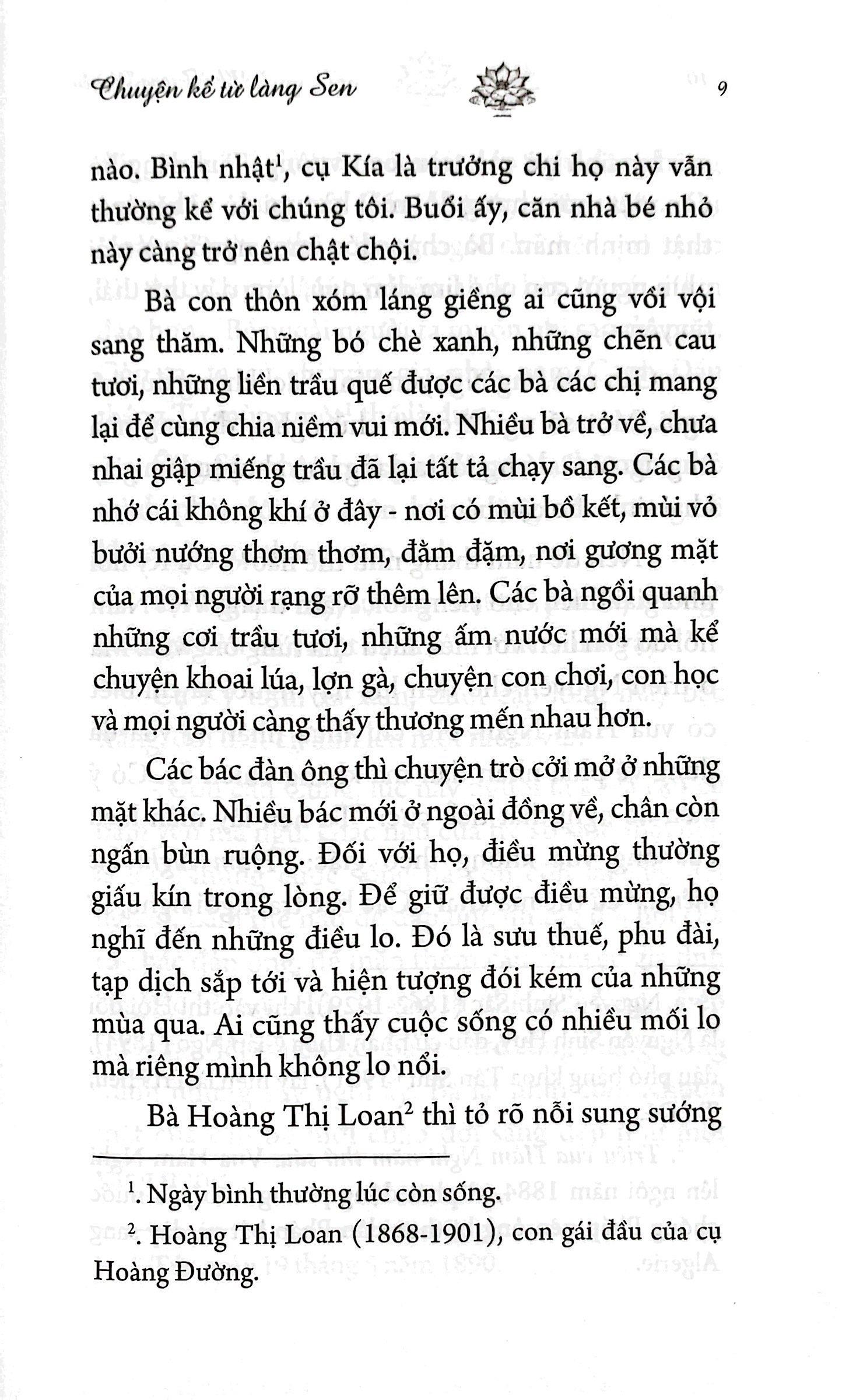 Sách - Chuyện Kể Từ Làng Sen (Tái Bản 2025)
