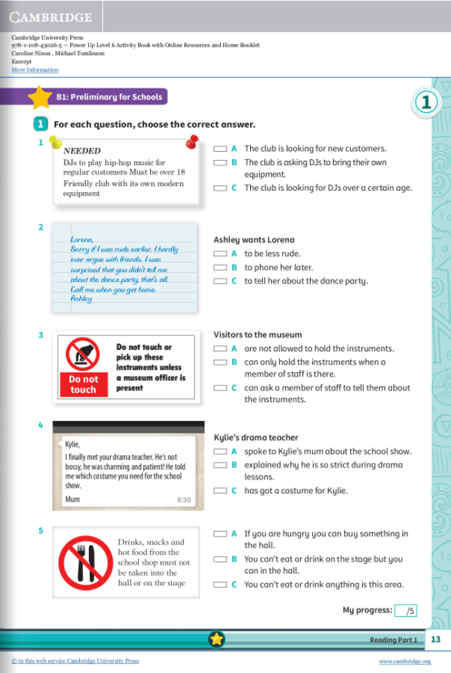 Power Up Level 6 Activity Book With Online Resources And Home Booklet