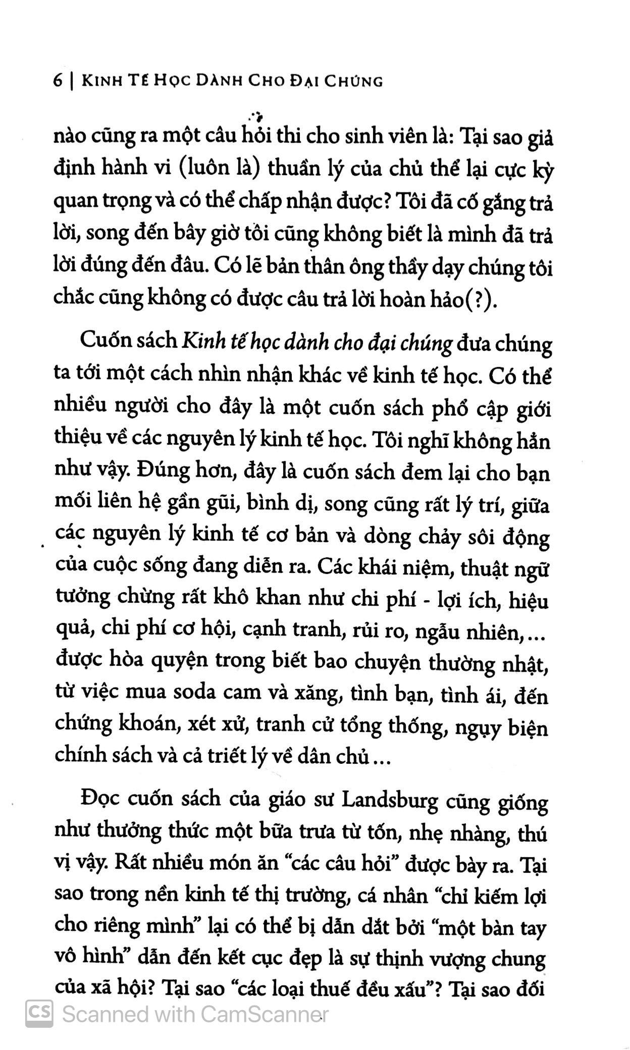 Kinh Tế Học Dành Cho Đại Chúng (Tái Bản 2018)