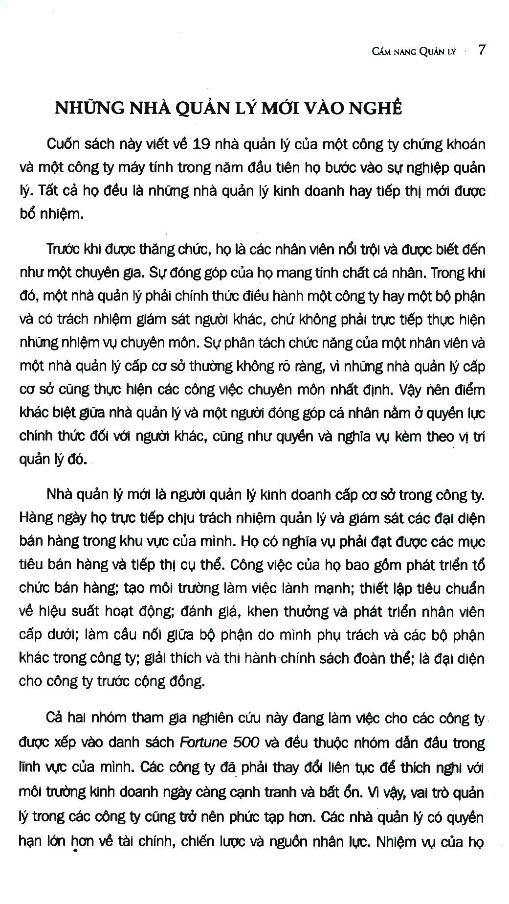 Cẩm Nang Quản Lý