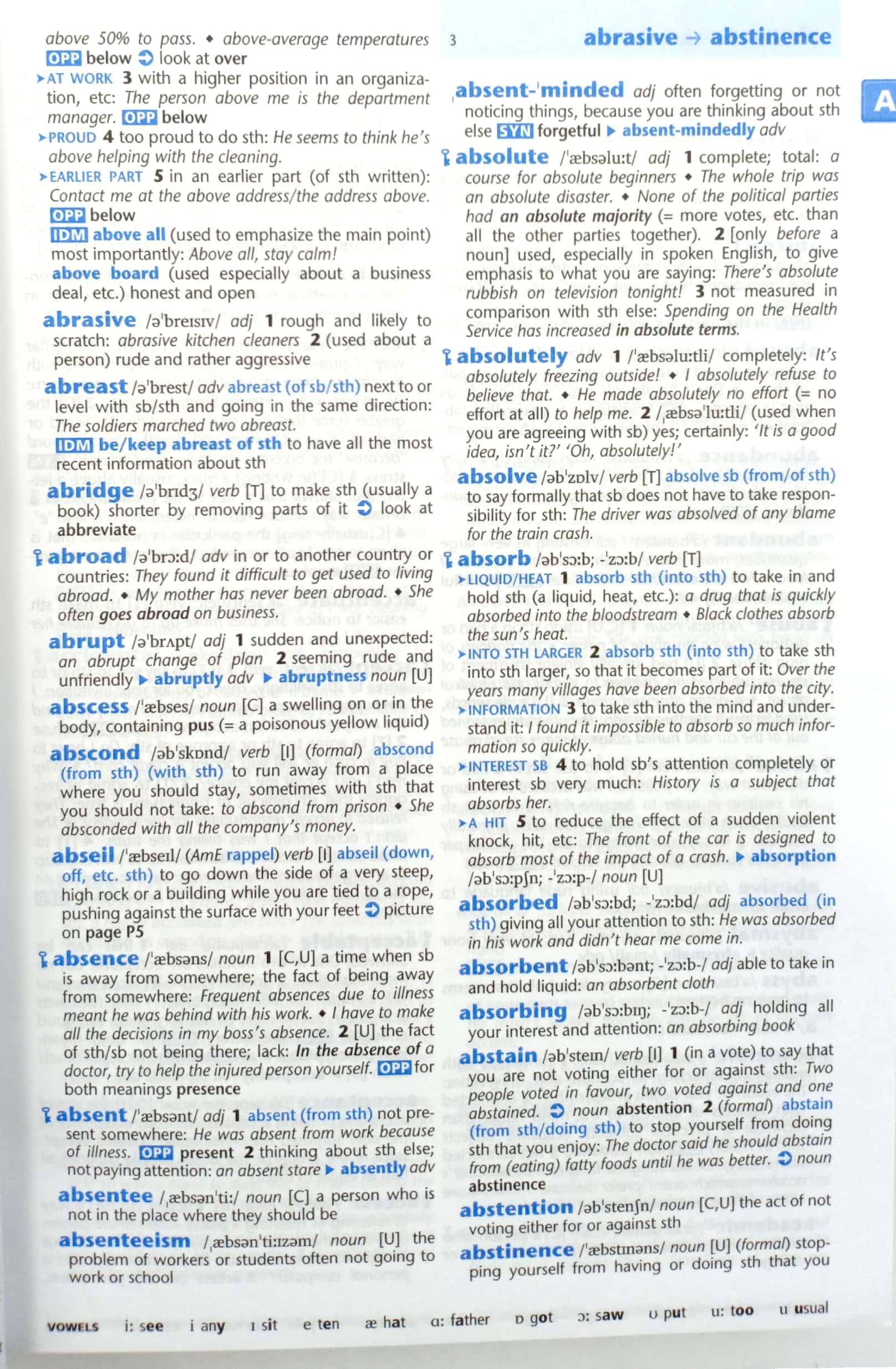Oxford Wordpower Dictionary (4th Edition)