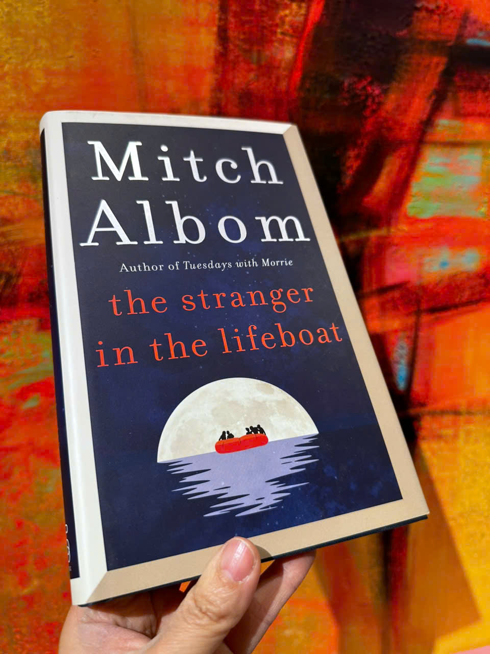 Sách - The Stranger In The Lifeboat by Mitch Albom - English Book - Sách Ngoại văn