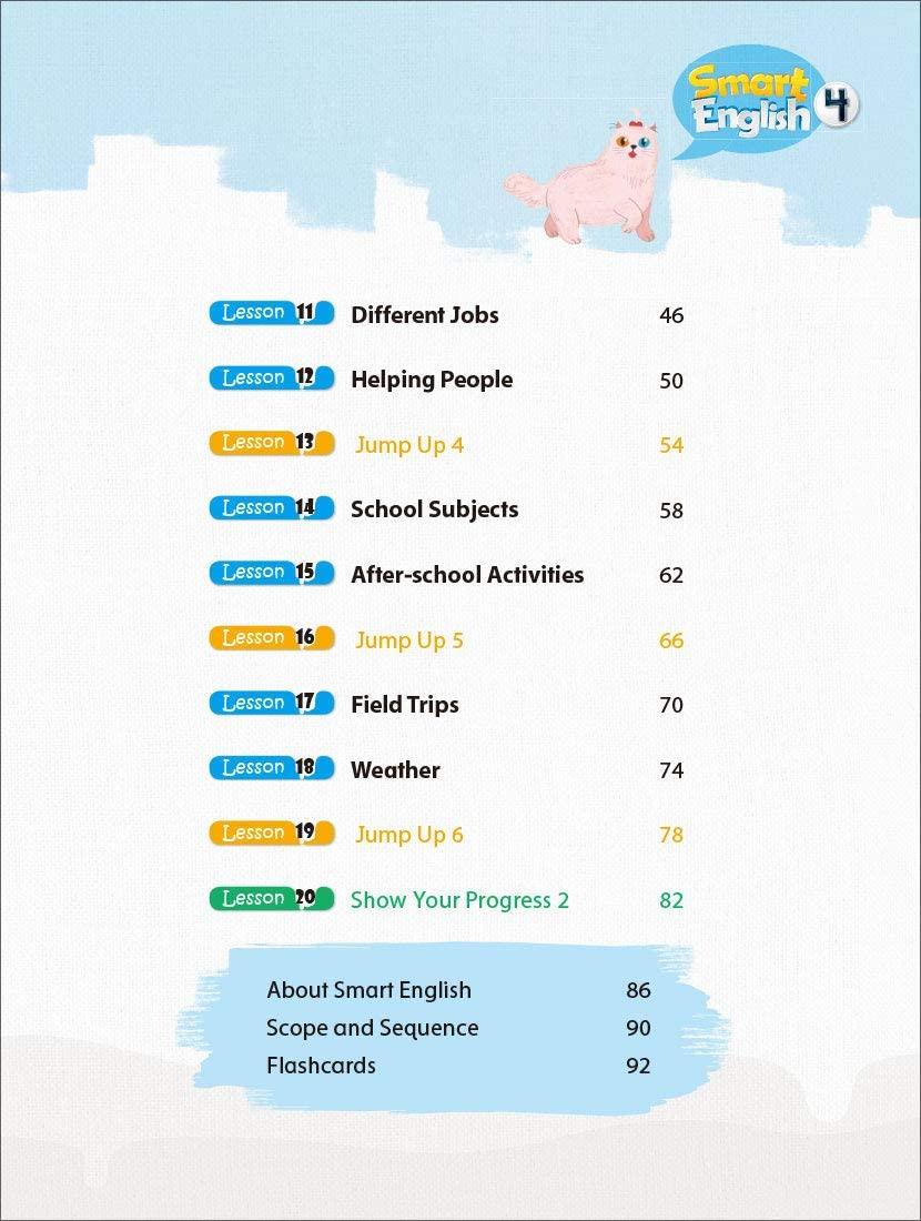 Smart English 4 Student Book + Audio CD