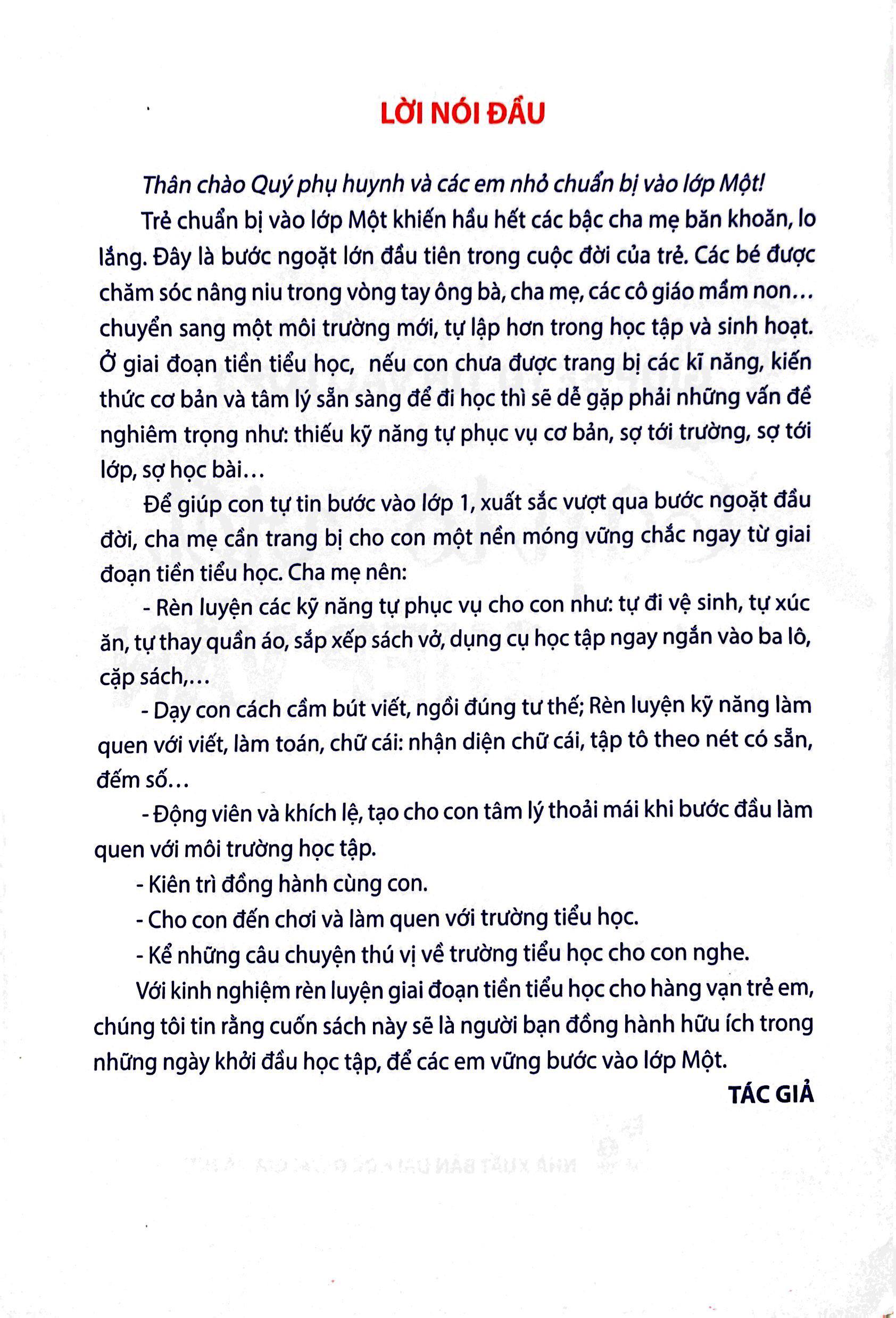 Giúp Bé Tự Tin Vào Lớp 1 - Tập Tô - Viết Vần - Ghép Vần