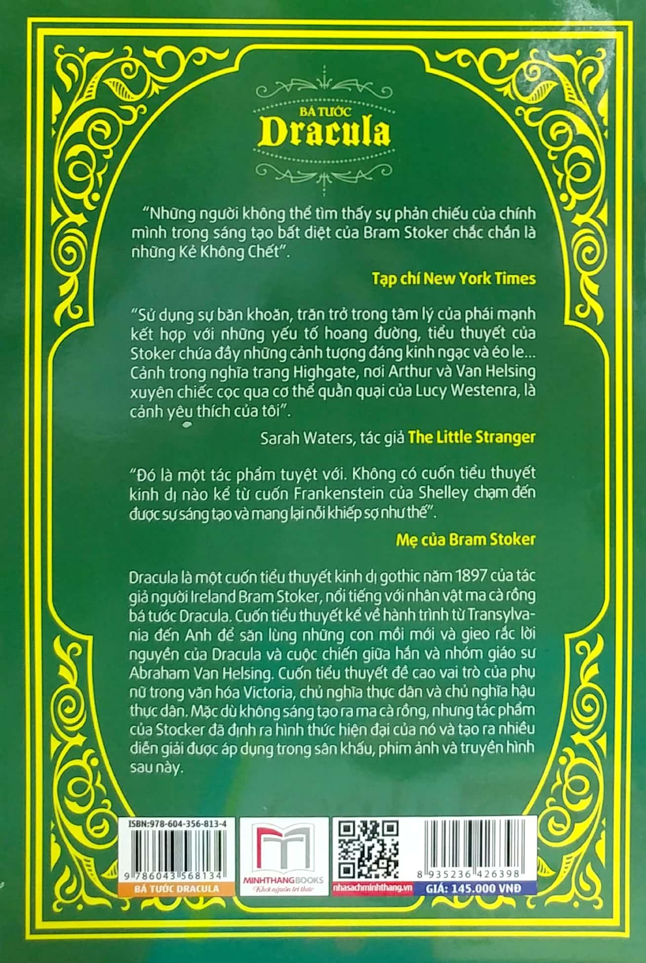 Bá Tước Dracula (Tái Bản 2022)