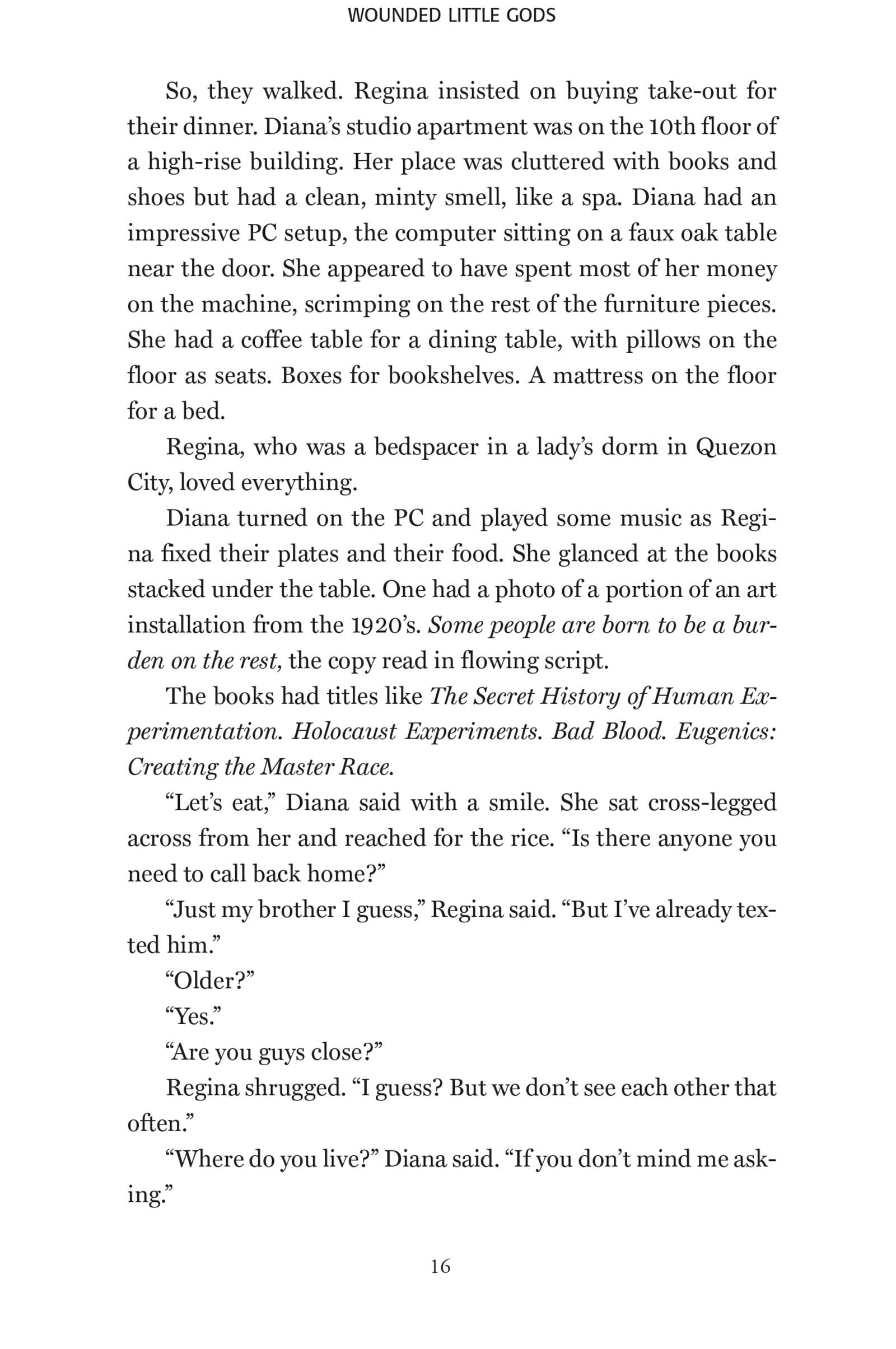 Wounded Little Gods: A Novel