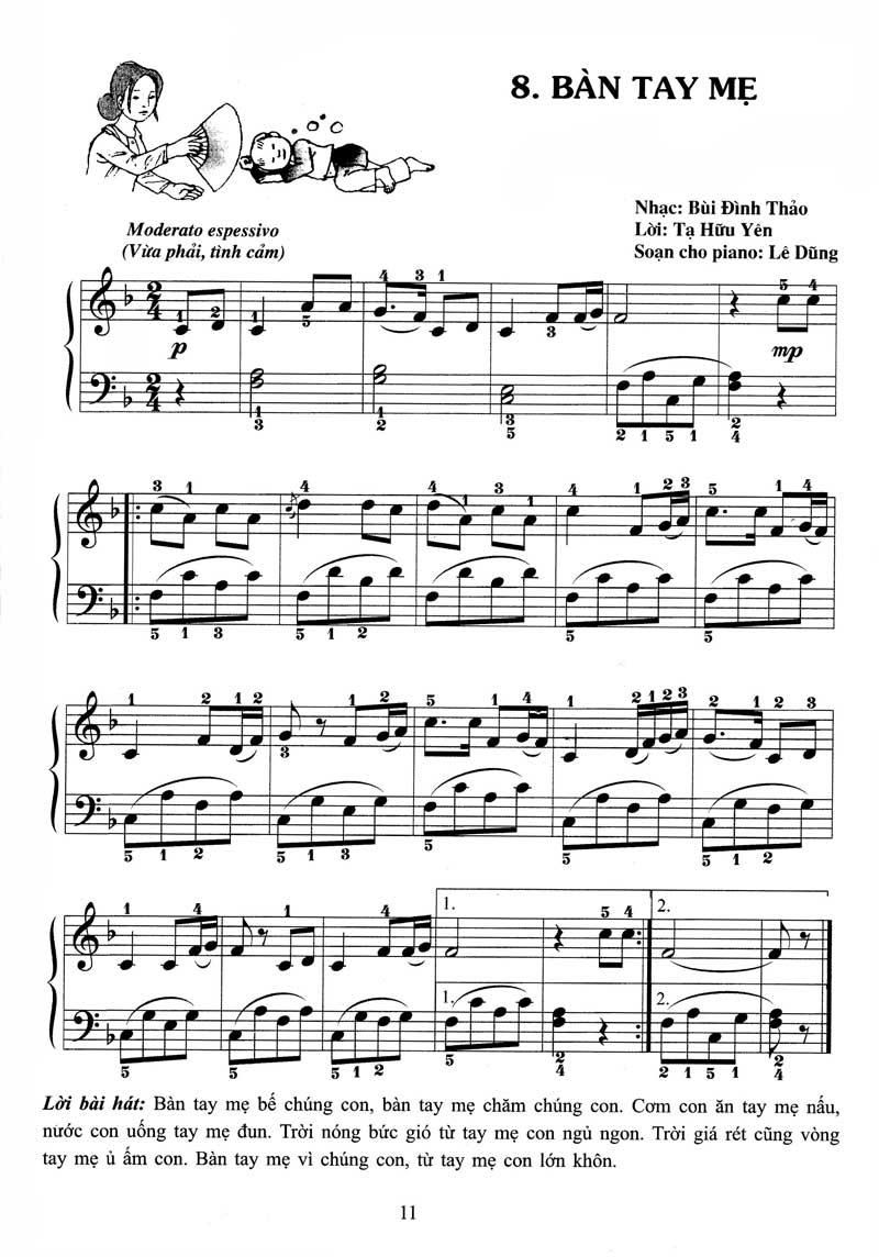 Piano Cho Thiếu Nhi - Tập 4 (Kèm CD + links tải MP3)