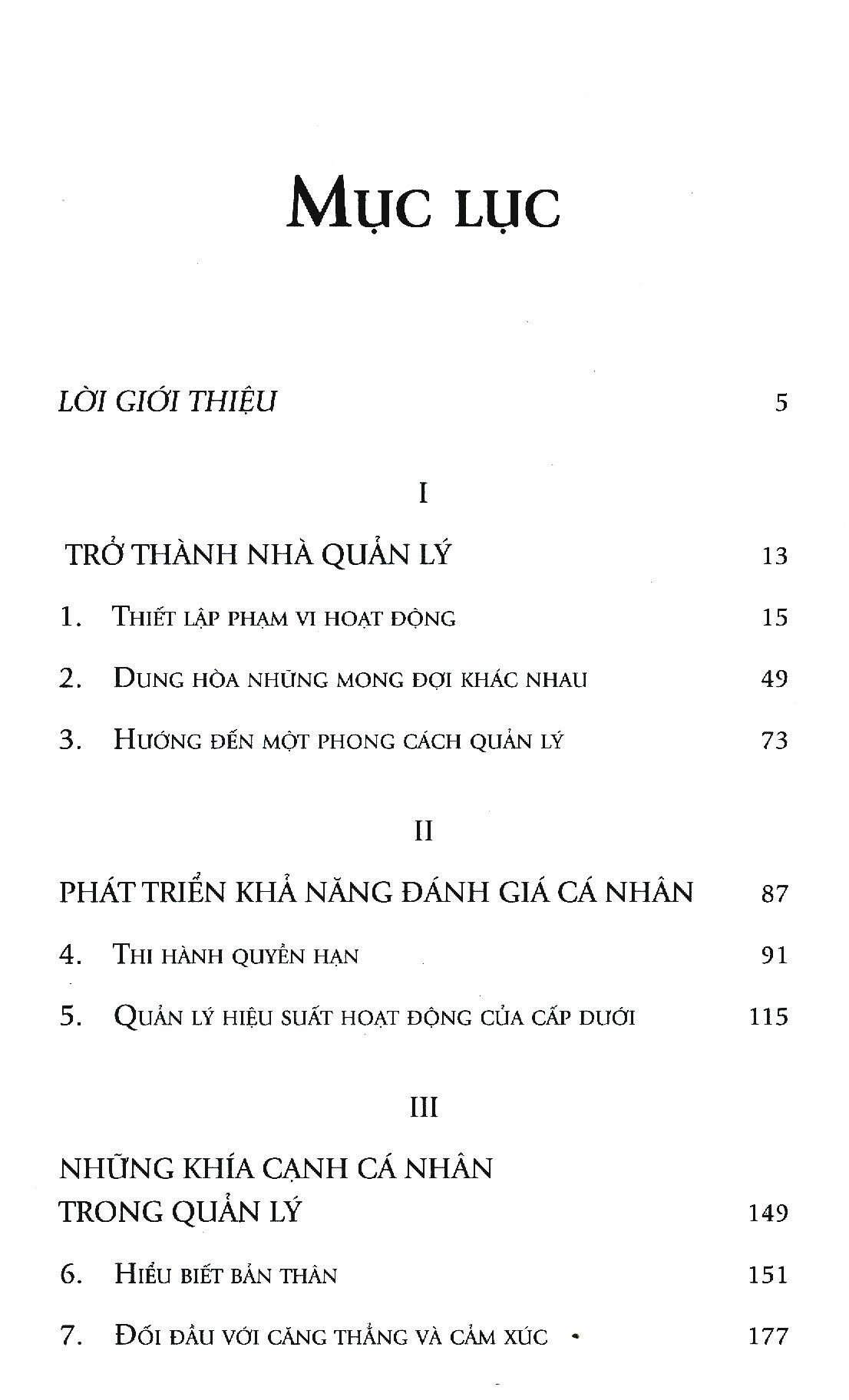 Cẩm Nang Quản Lý