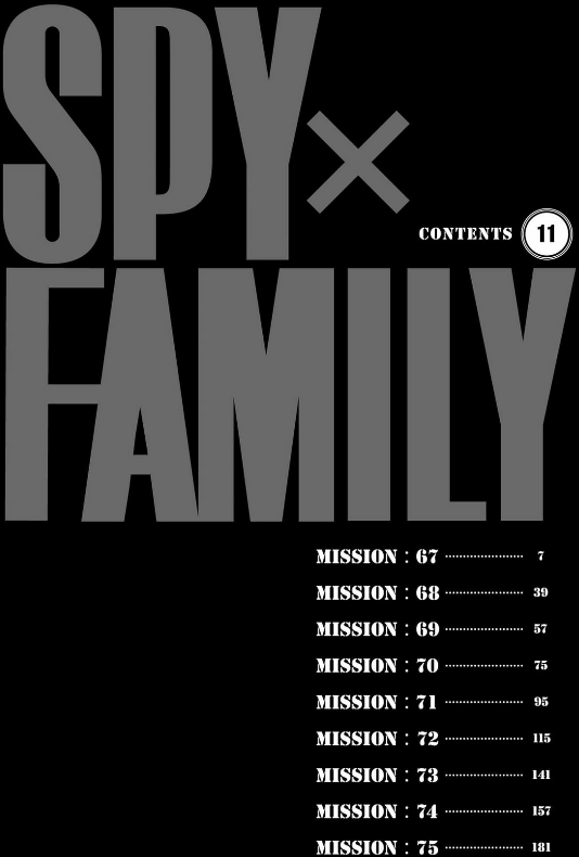 SPY x FAMILY 11
