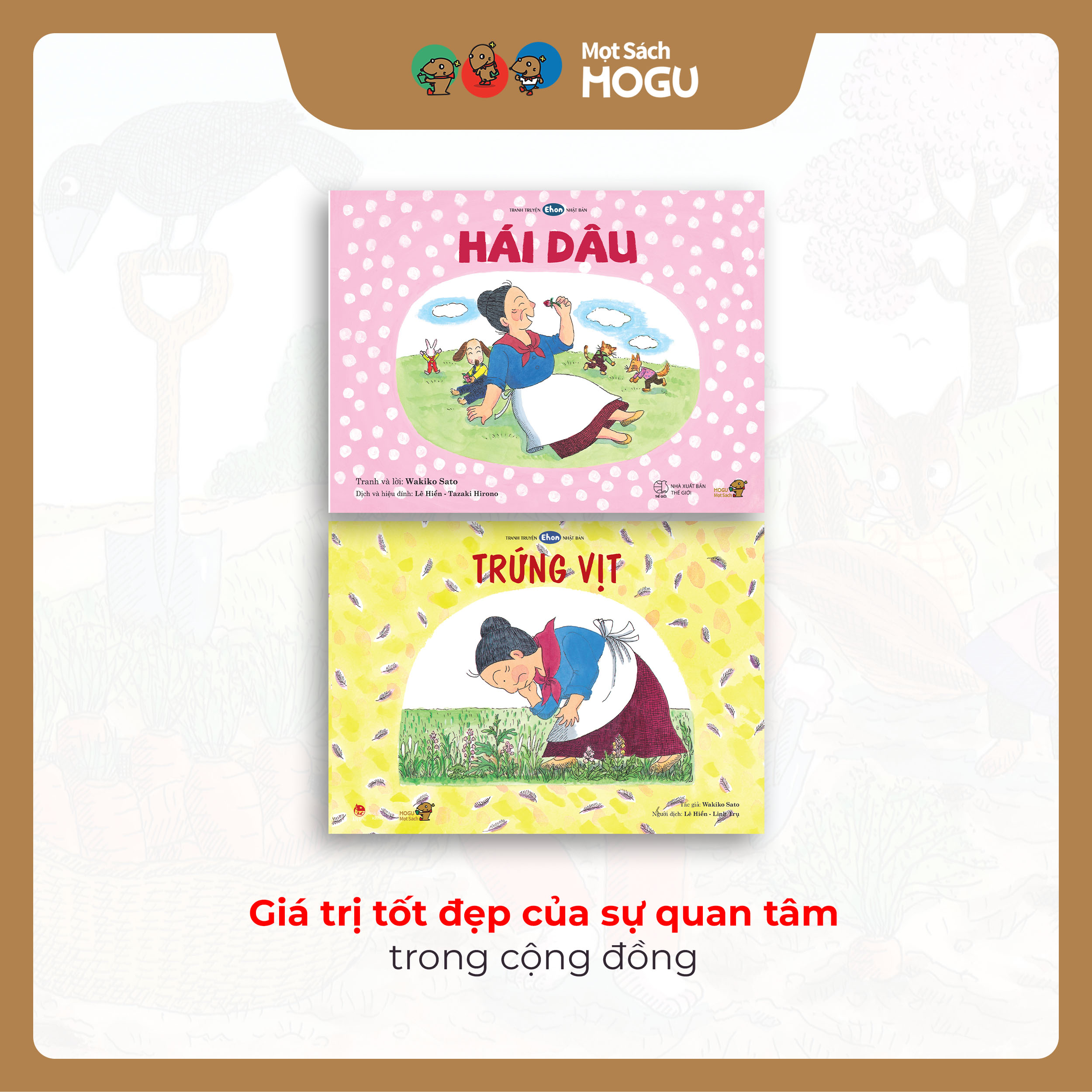 Truyện Ehon bé 3-4-5 tuổi - Bộ 10 cuốn Tuyển tập Bà Baba