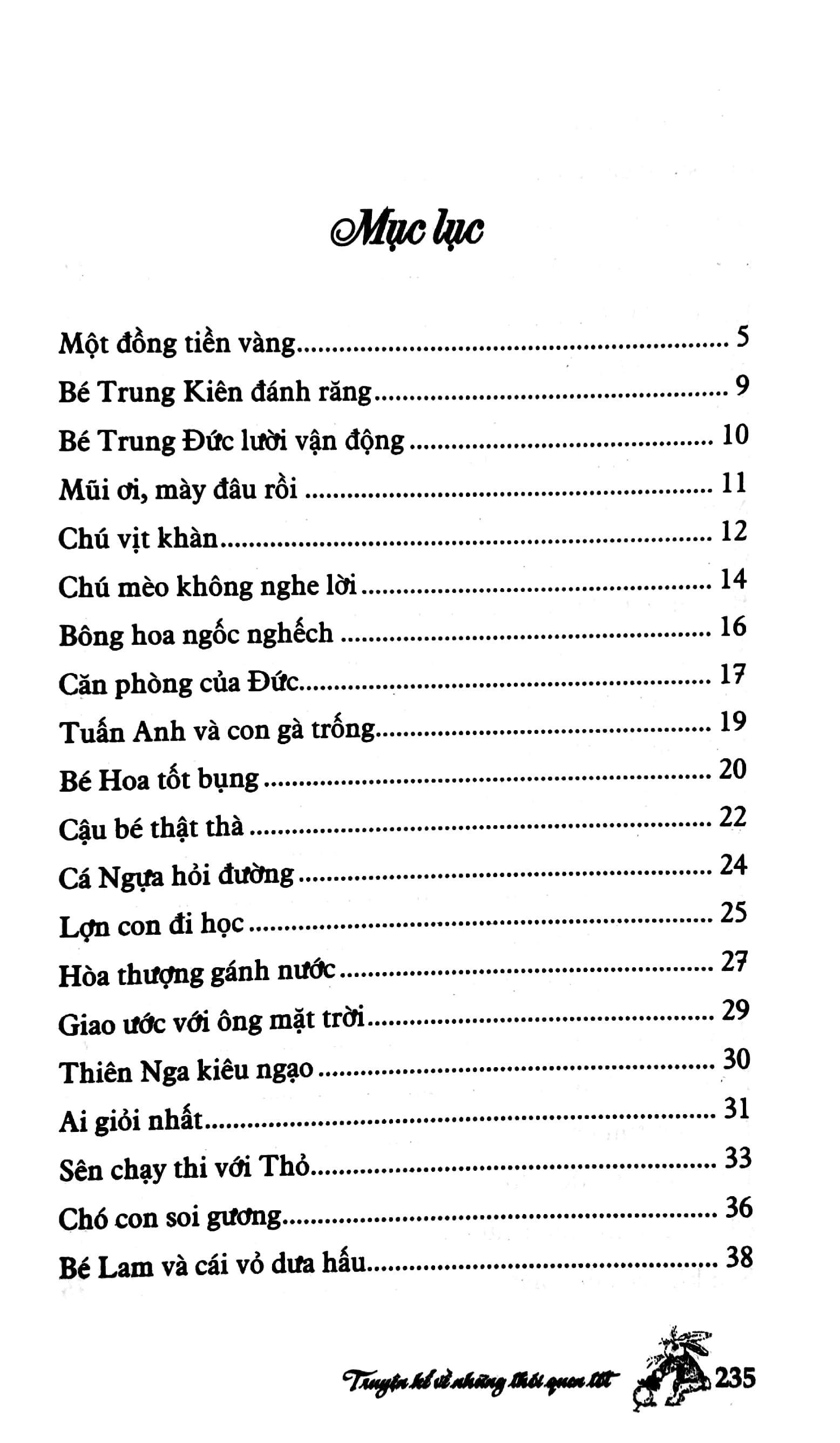 Truyện Kể Về Thói Quen Tốt (Tái Bản)