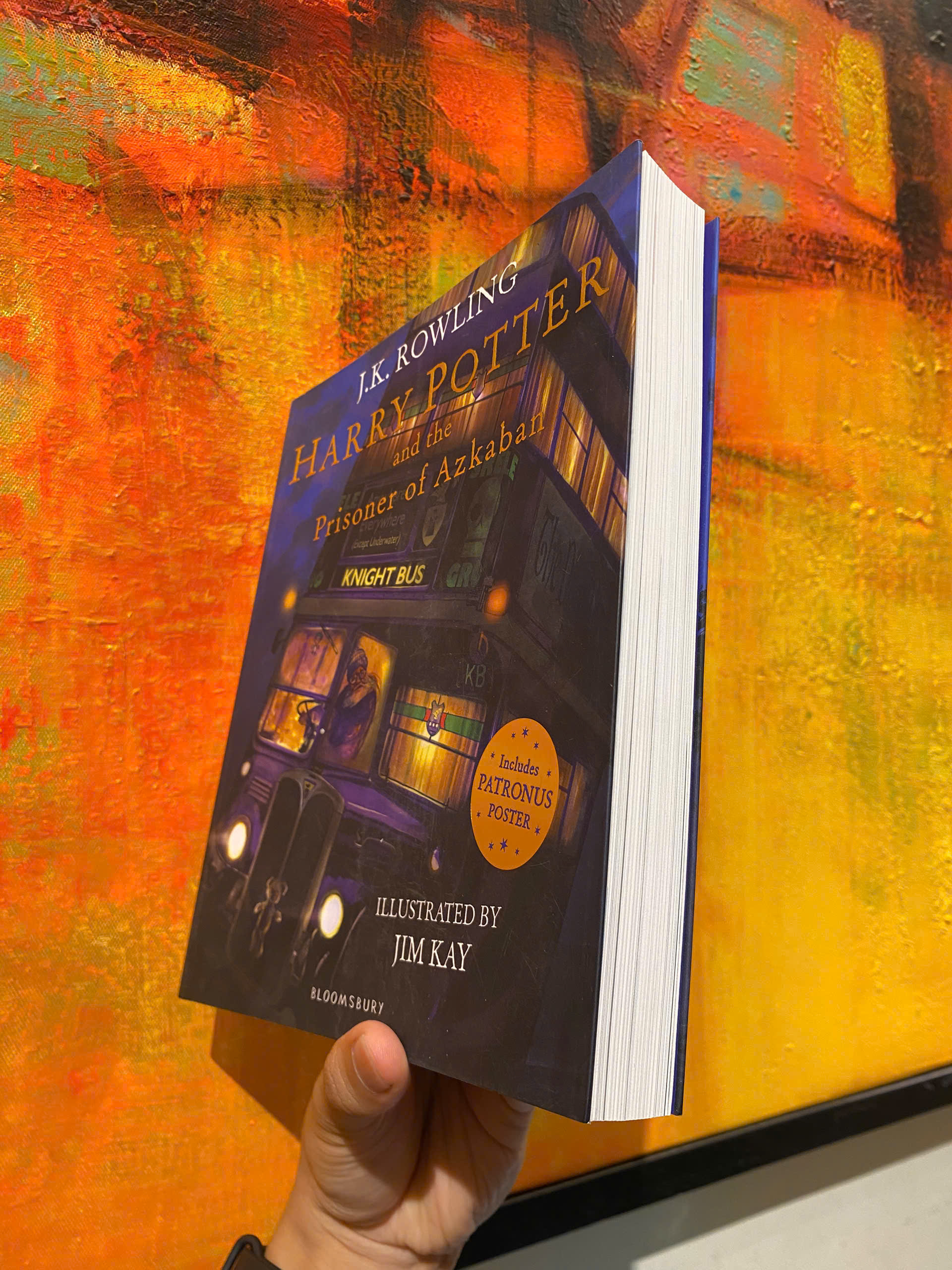 Sách - Harry Potter and the Prisoner of Azkaban by J.K. Rowling (Illustrated Edition) - Fantasy / Young Adult Novel