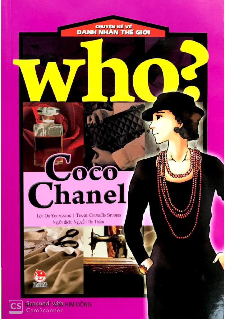 Who? Chuyện Kể Về Danh Nhân Thế Giới: Coco Chanel (Tái Bản 2019)