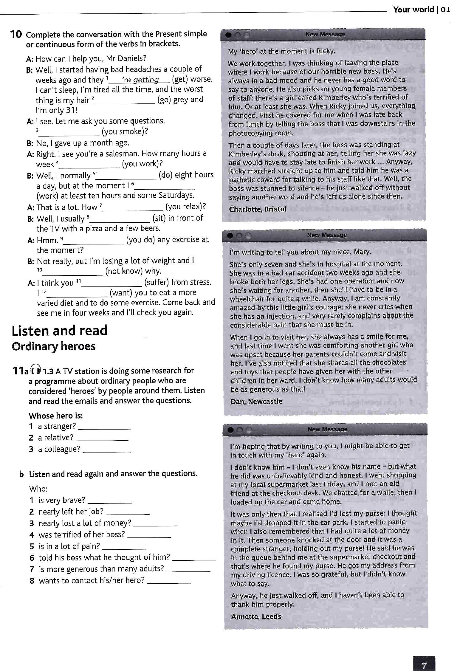 Cutting Edge Intermediate Workbook with Key 3Ed