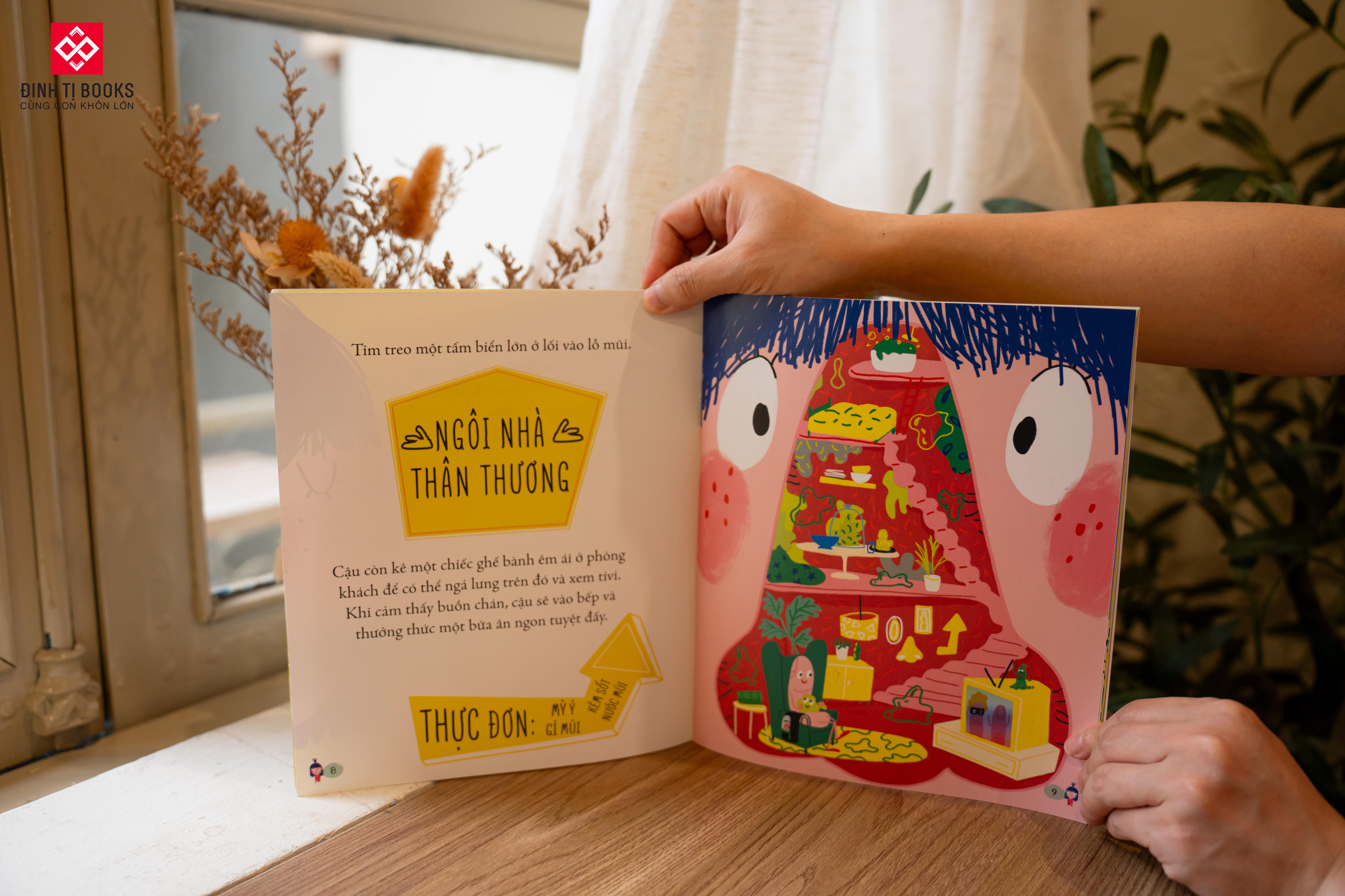 Sách - Đừng ngoáy mũi nữa - Cho trẻ 3 - 9 tuổi - Đinh Tị Books