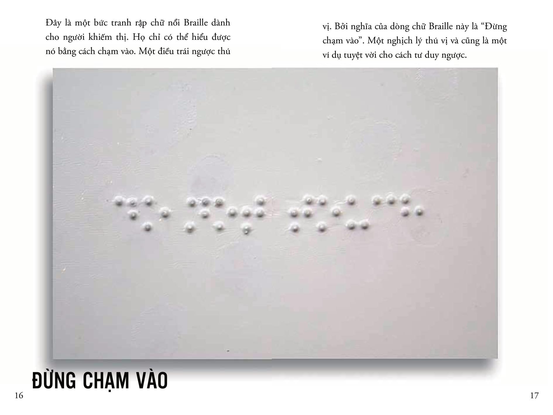 Nghĩ Ngược Lại Và Làm Khác Đi (Tái Bản)