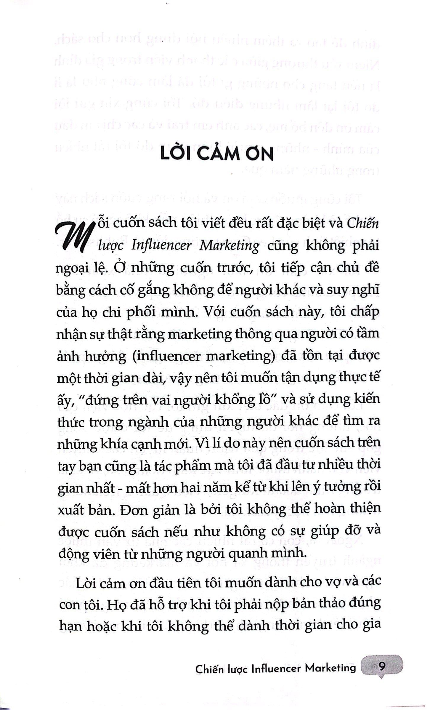 Chiến Lược Influencer Marketing
