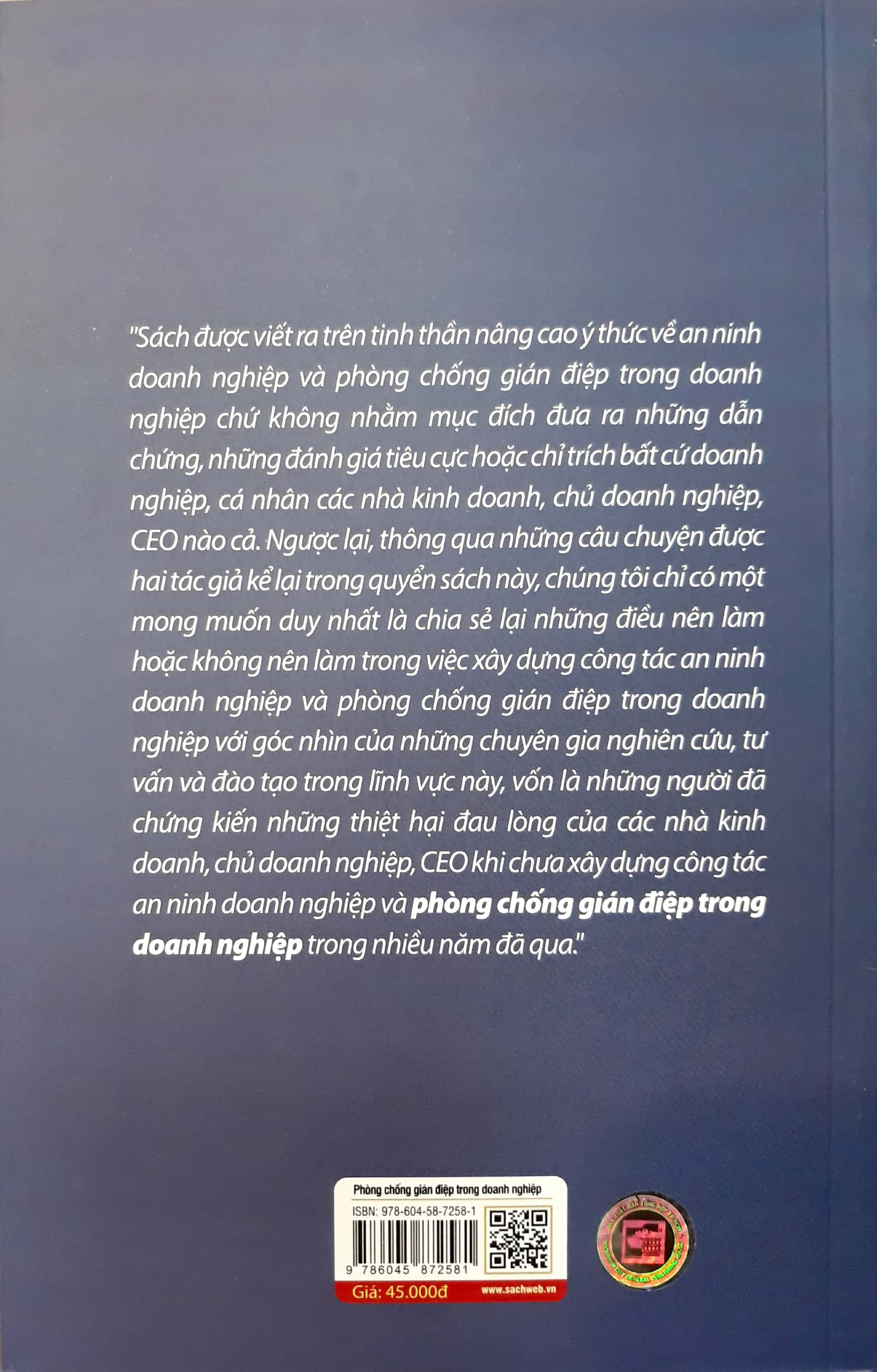 Sổ Tay CEO - Phòng Chống Gián Diệp Trong Doanh Nghiệp
