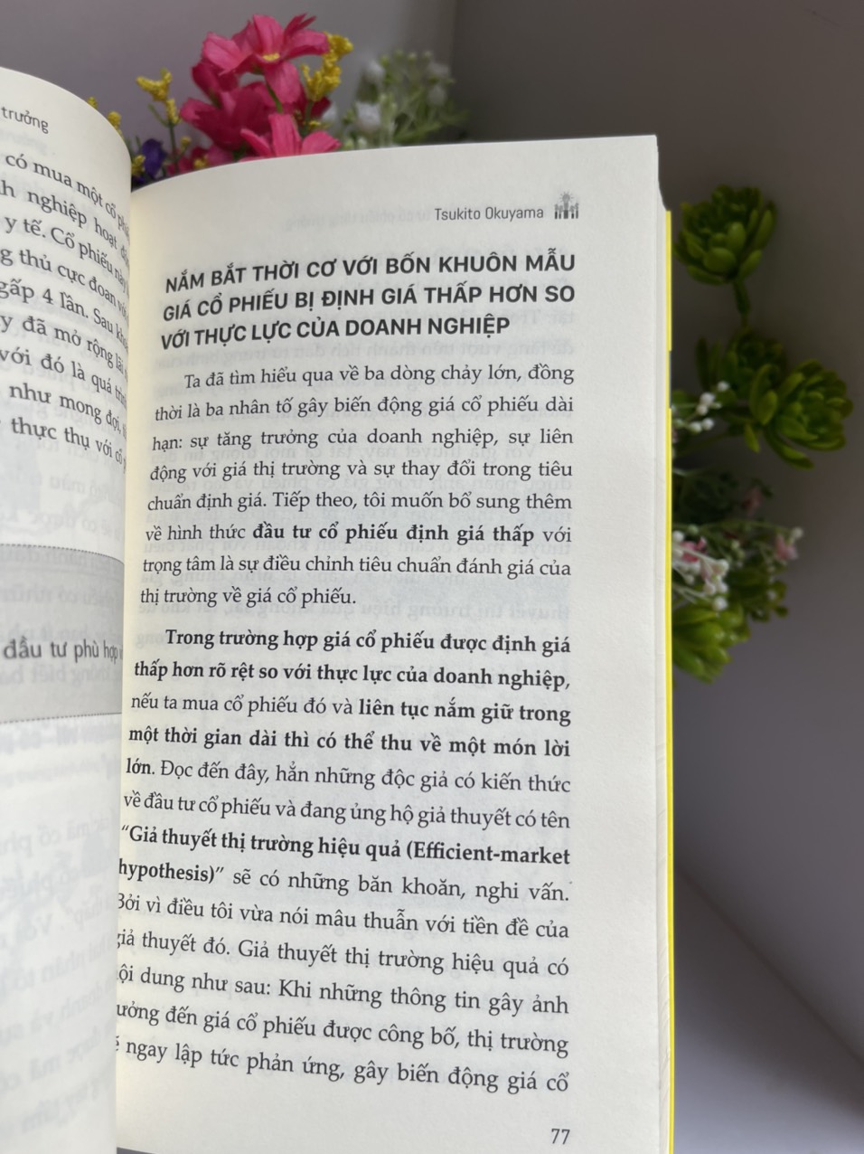 PHƯƠNG PHÁP ĐẦU TƯ CỔ PHIẾU TĂNG TRƯỞNG – Tsukito Okuyama - Nguyễn Cường dịch- Hanoibooks – NXB Dân Trí