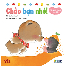 Sách - Dtpbooks - Chào bạn nhé!​ - Tủ sách Ehon cho bé