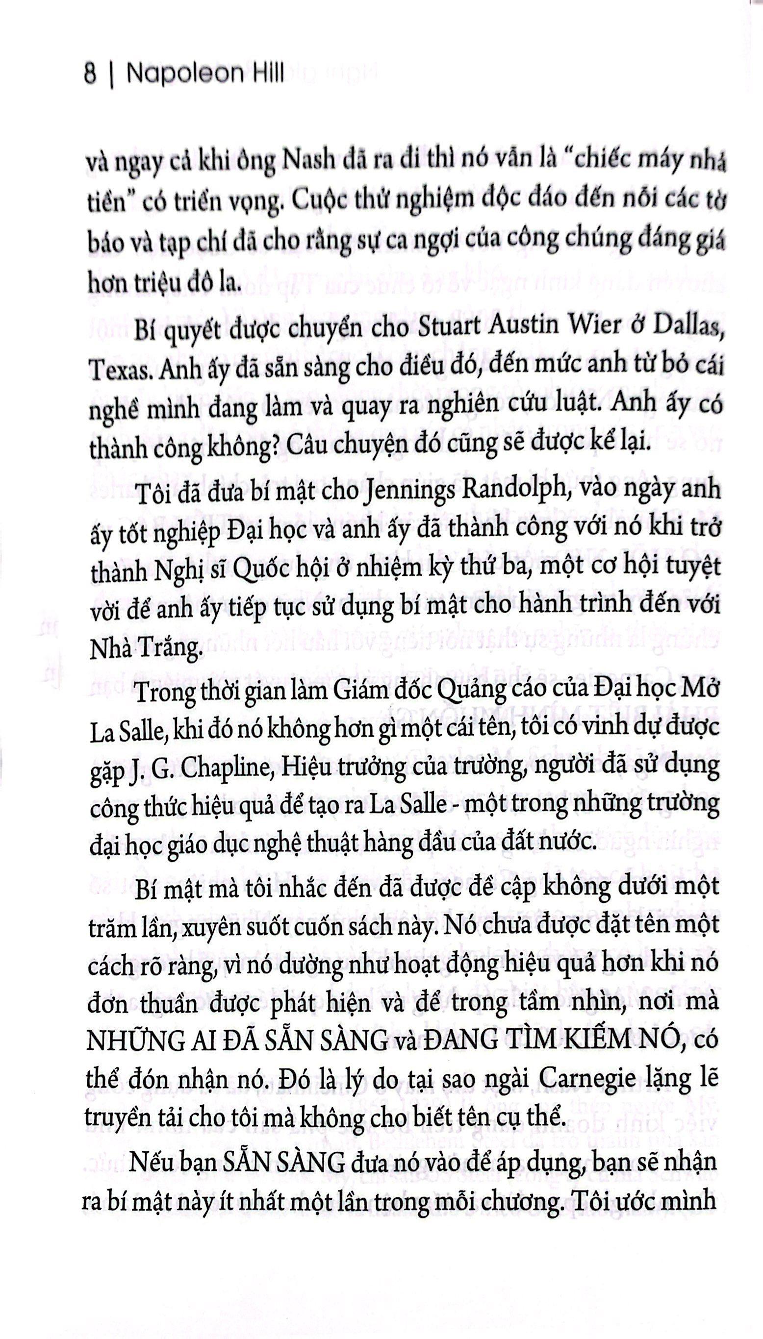 Think And Grow Rich - Nghĩ Giàu Và Làm Giàu