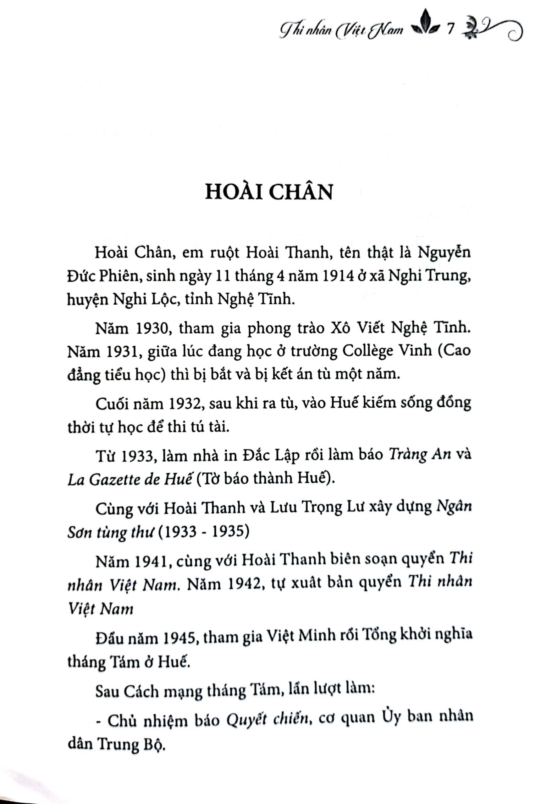 Thi Nhân Việt Nam (Bìa Mềm)