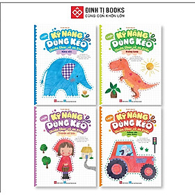 Sách - Combo 4c - Luyện kỹ năng dùng kéo thuần thục và an toàn