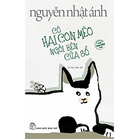 Sách-Có hai con mèo ngồi bên cửa sổ