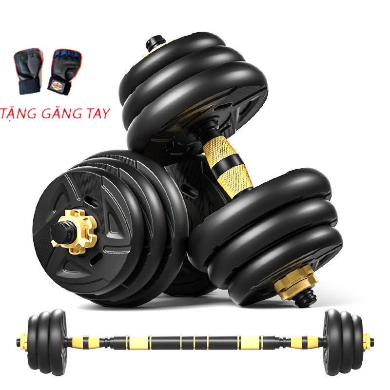 Bộ Tạ Tập Tay Đa Năng Điều Chỉnh 30kg Kết Hợp Tạ Tay Và Tạ Đẩy - Đại Nam Sport