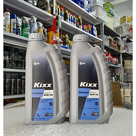 Dầu Nhớt Hộp Số Và Cầu Xe KIXX Geartec GL-5 80W90 1L | Hàng Chính Hãng