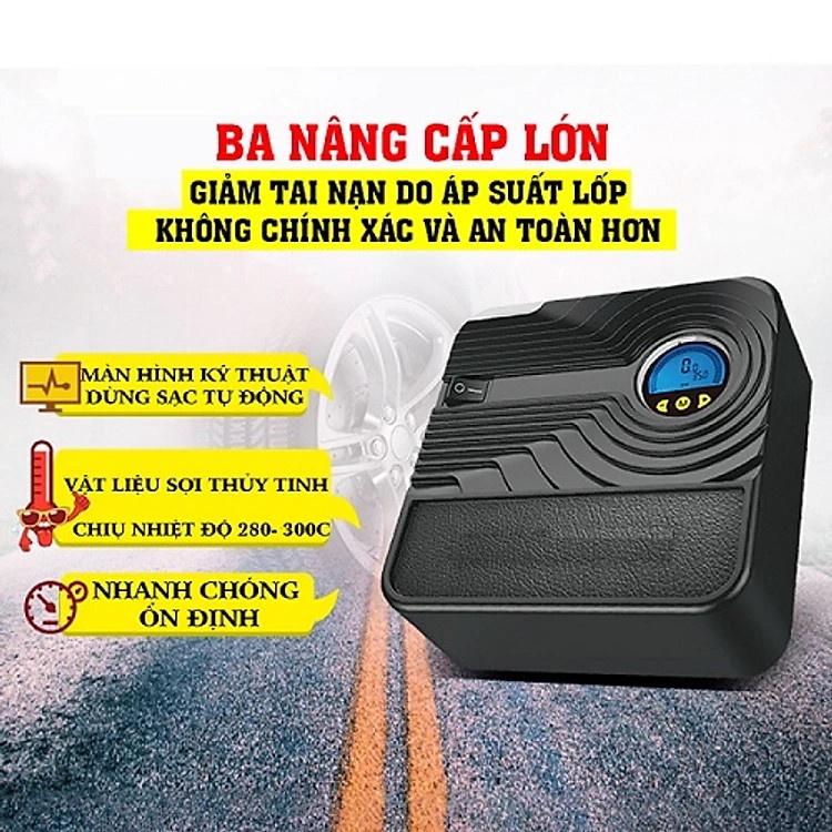 Máy Bơm Ô Tô Xe Hơi - Đồng Hồ Điện Tử Thông Minh