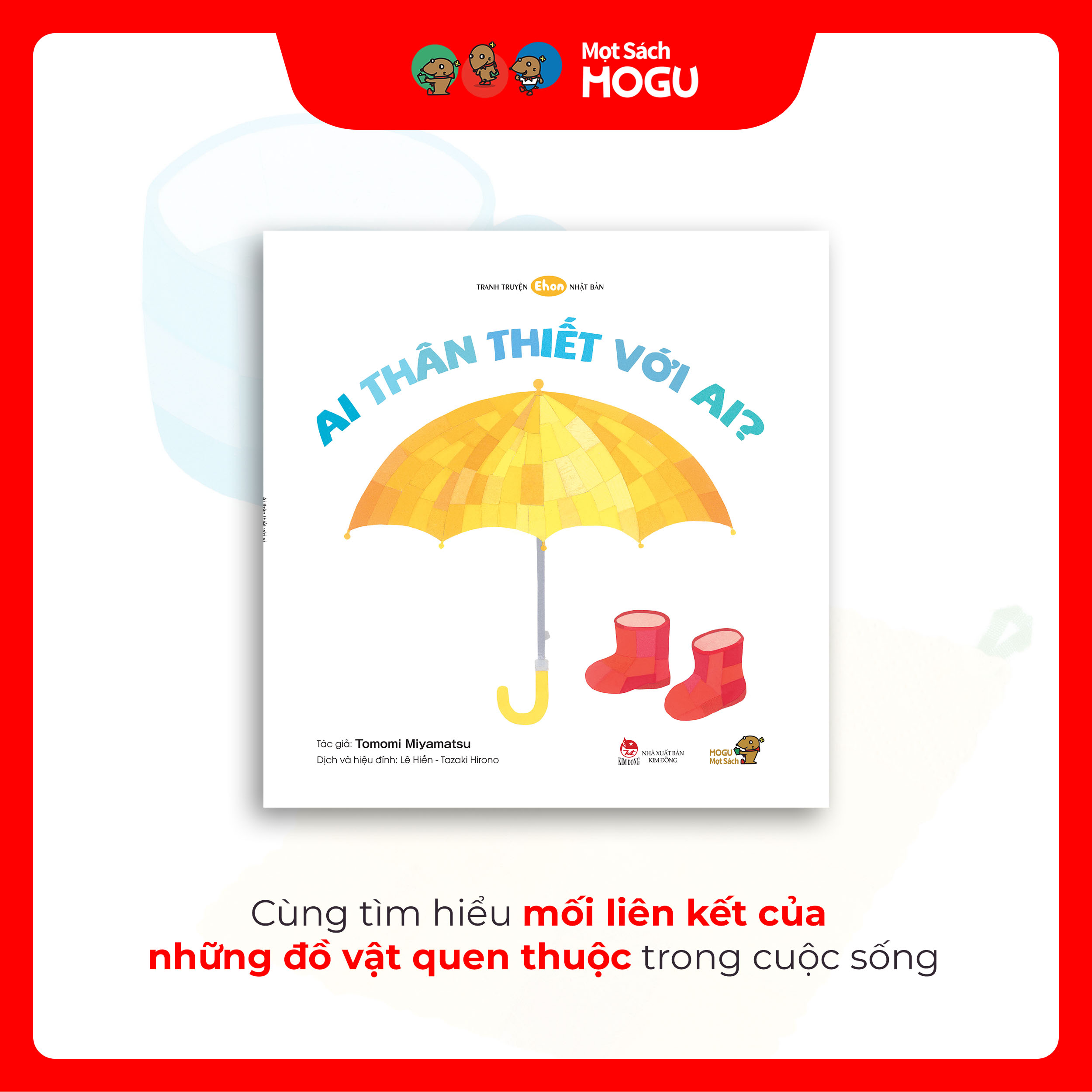 Truyện Ehon bé 1-2-3 tuổi - Bộ 4 cuốn Bé học đồ vật