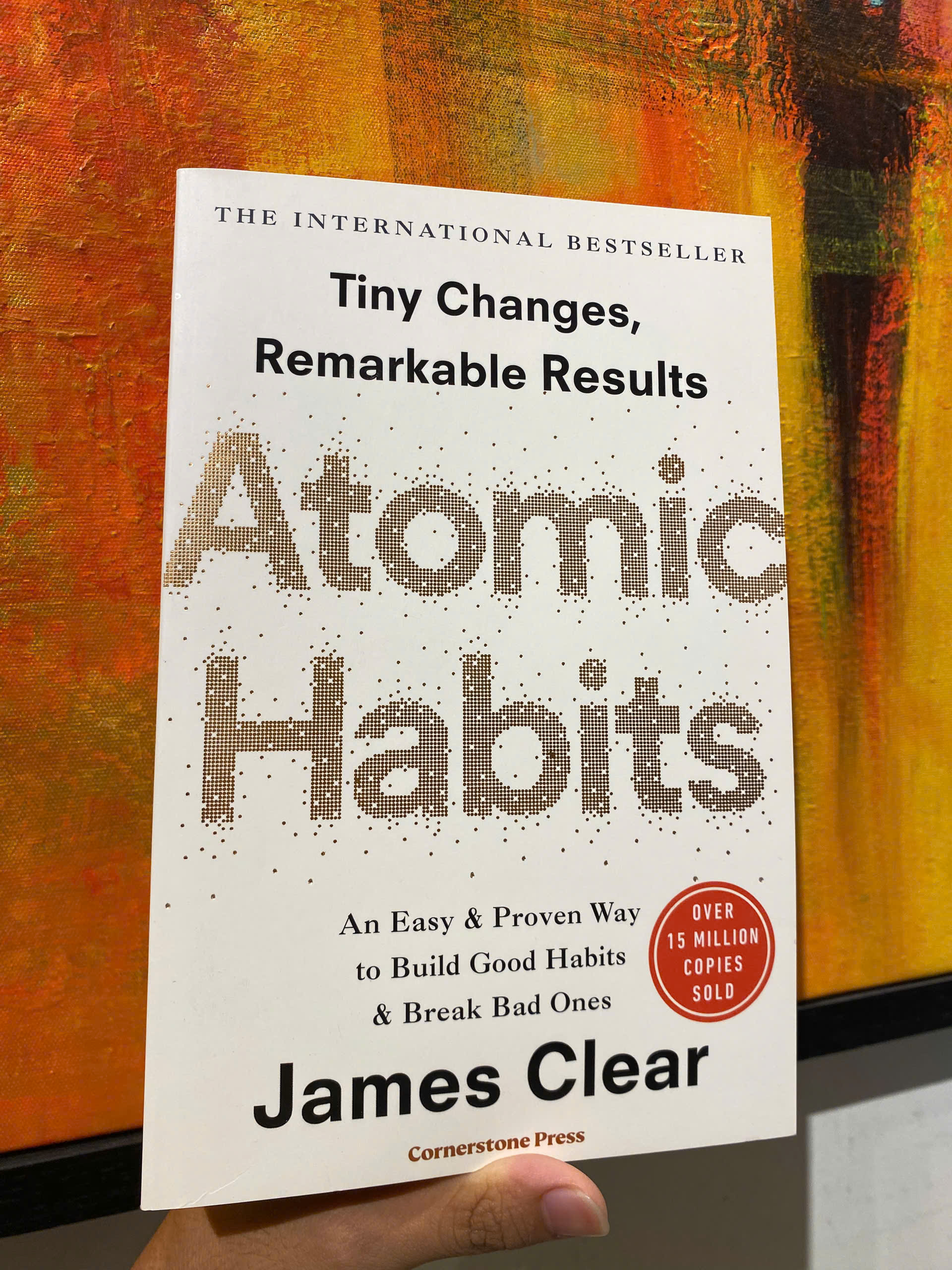Sách - Atomic Habits by James Clear - English Self Help Book - The #1 Bestseller - Sách Ngoại văn Nhập khẩu