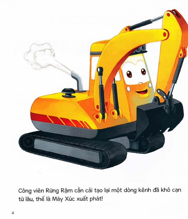 Thế Giới Xe Công Trình - Xe Xúc Siêu Phàm