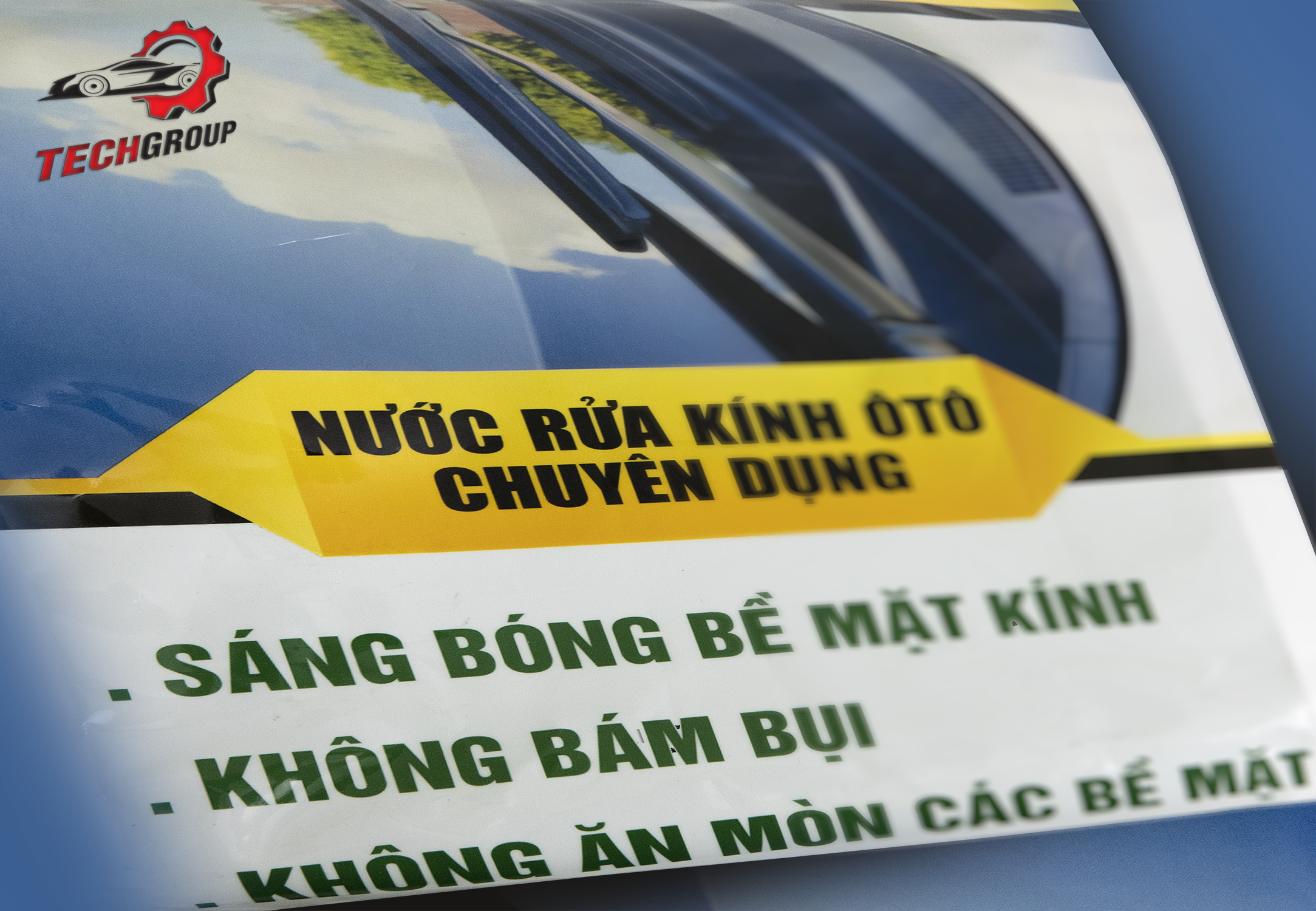Nước rửa kính ôtô chuyên dụng Techgroup