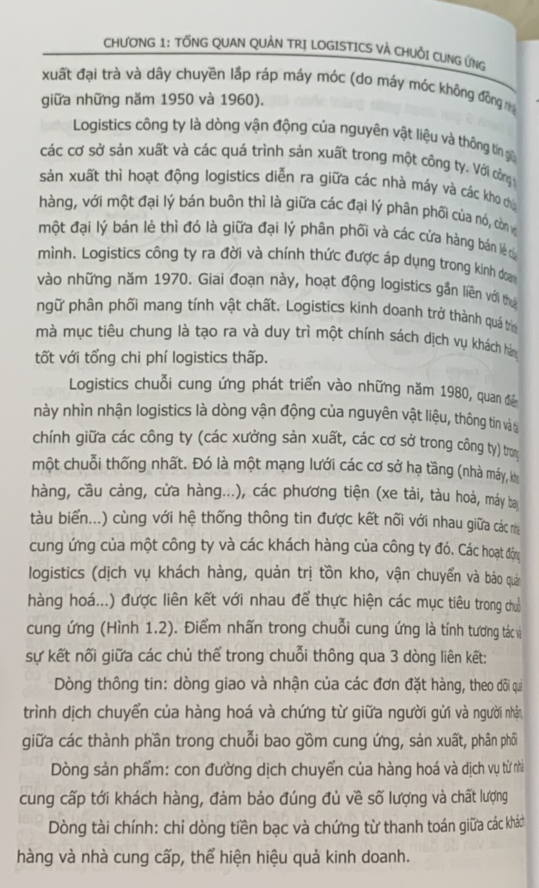 Quản trị logistics và chuỗi cung ứng