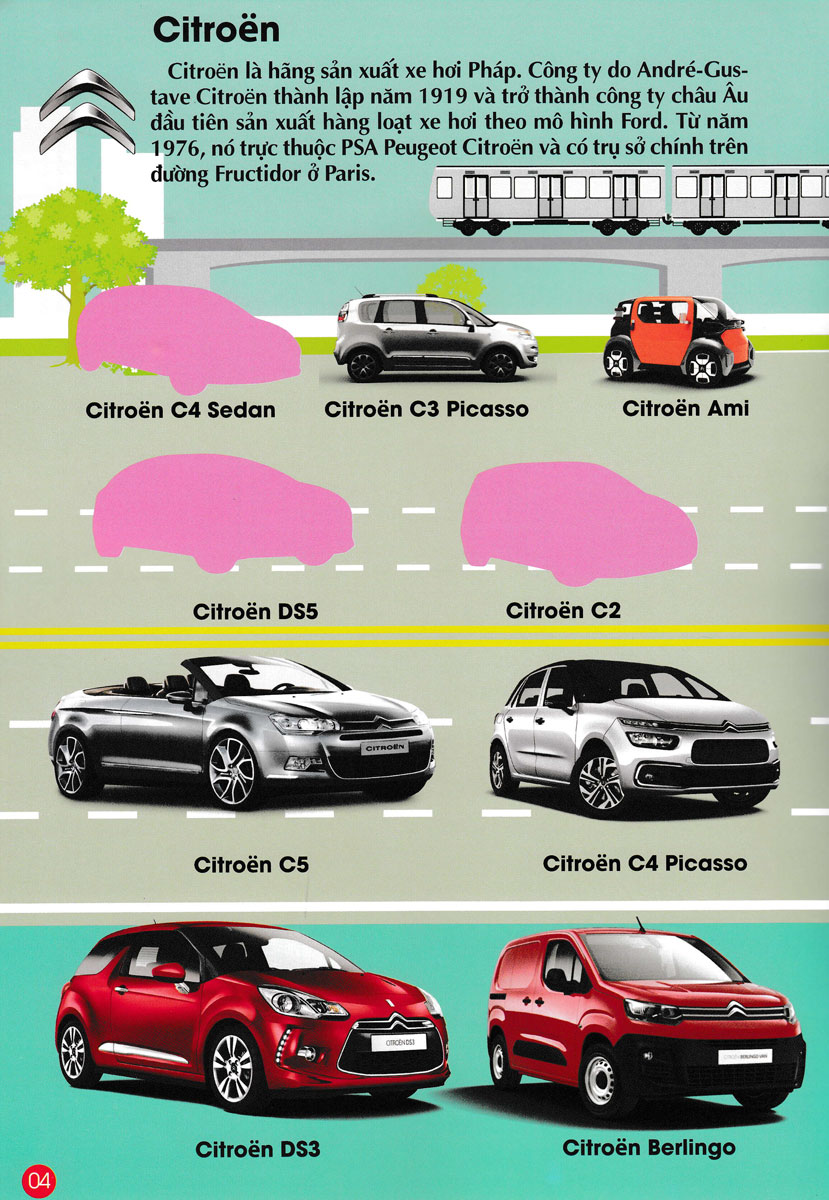 Bóc Dán Hình Sticker Thông Minh - Cars: Các Hãng Xe Hơi Trên Thế Giới Tập 3 _VT