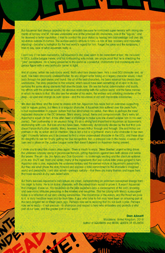 Aquaman: The Search For Mera Deluxe Edition