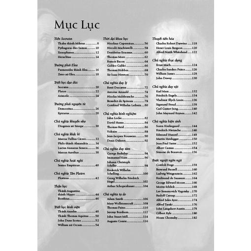 100 Triết Gia Vĩ Đại Thay Đổi Thế Giới (Bìa cứng) - Bản Quyền