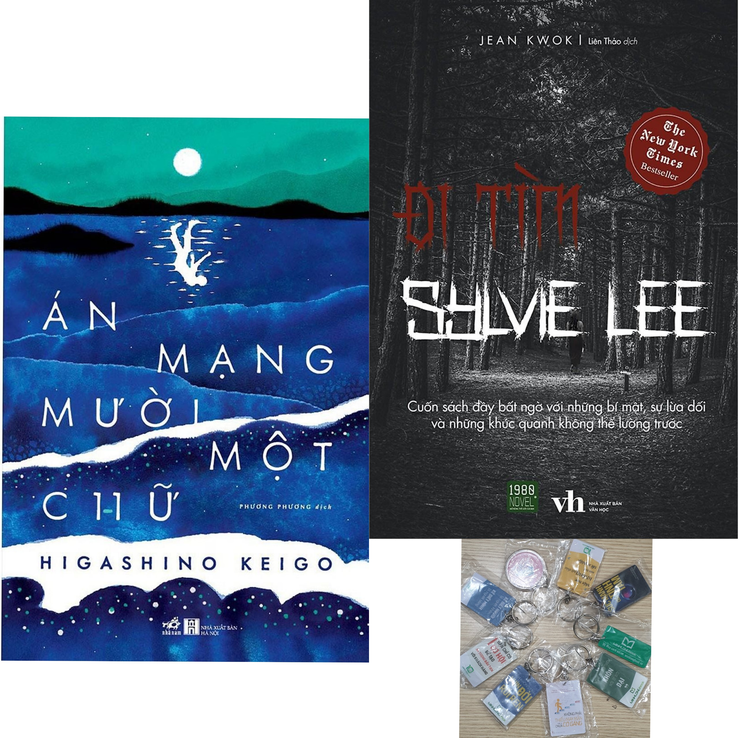 Combo Trinh Thám Hấp Dẫn : Đi Tìm Sylvie Lee (2020 )+ Án Mạng Mười Một Chữ ( Higashino Keigo) / BooksetMK (Bộ Những Truyện Trinh Thám Mới Phát Hành )