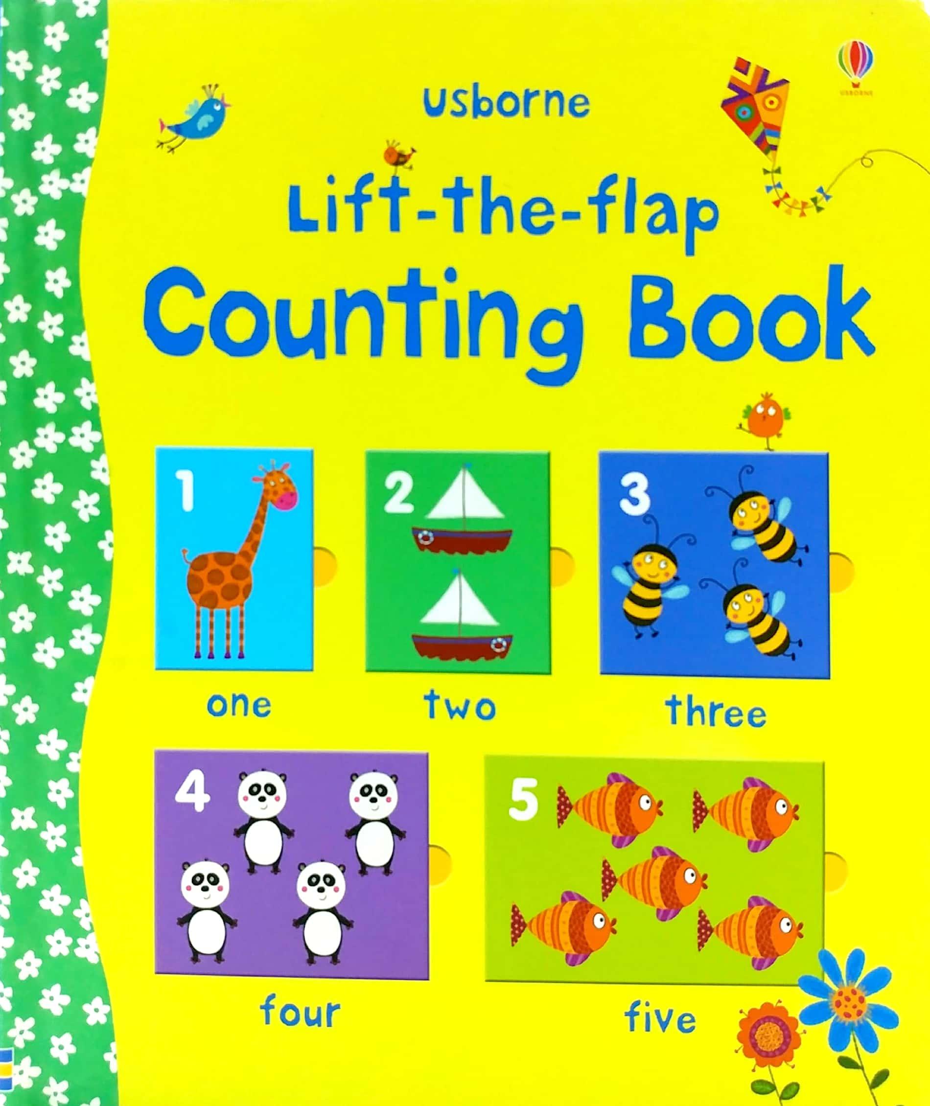 Sách tương tác tiếng Anh - Usborne Lift-The-Flap Counting Book