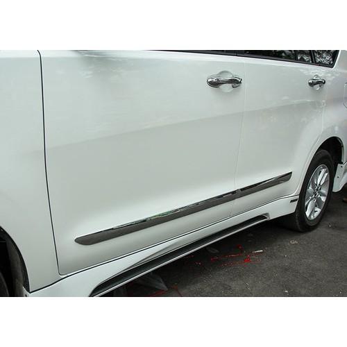 NẸP SƯỜN, NẸP HÔNG XE DÀNH CHO INNOVA 2017-2020,2021 Nhựa ABS Mạ Crom Sáng