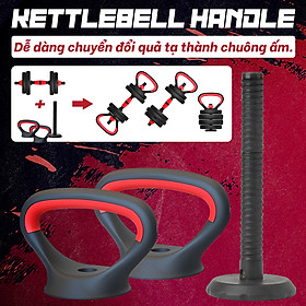 Bộ Quai Tay Cầm Tạ Chuông,Tạ Ấm,Có Thể Điều Chỉnh An Toàn Khi Tập Gym